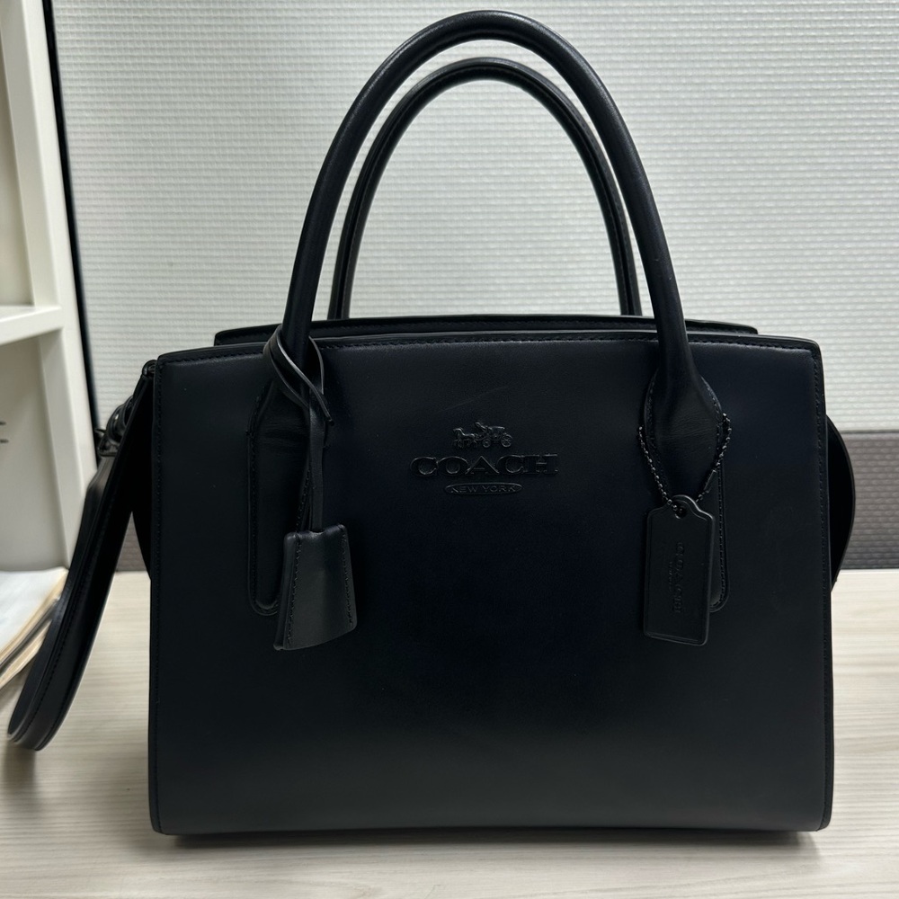 Coach Black Satchel Bag